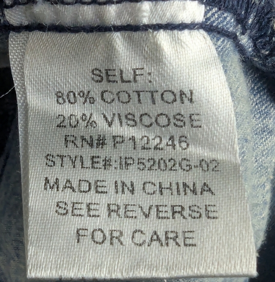 BiBi Jean Jacket Frosted Size Small Excellent Condition - Picture 5 of 11